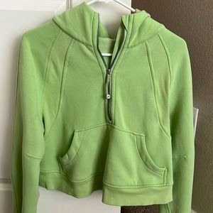 Lululemon Half Zip Scuba Hoodie